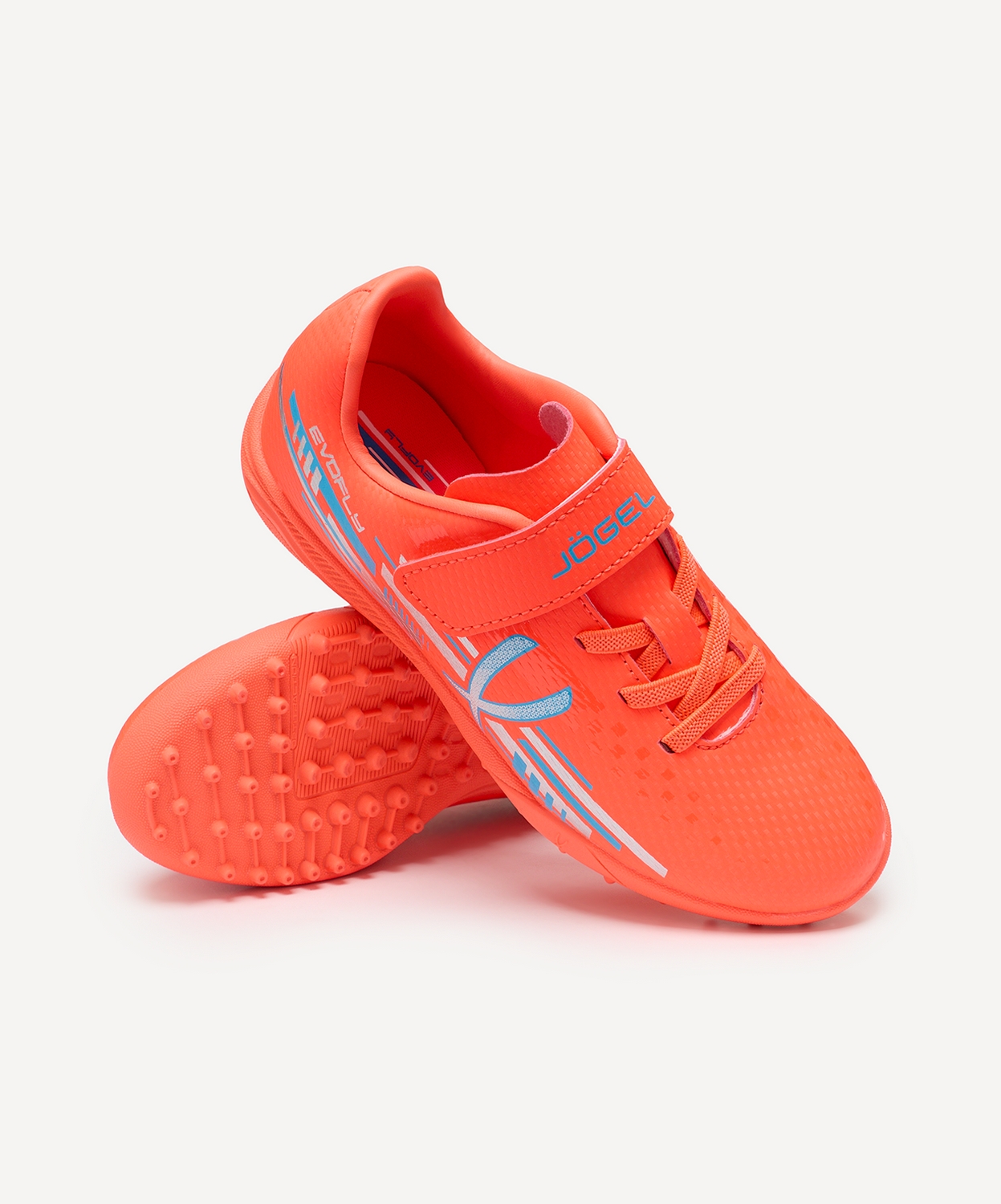 Бутсы многошиповые Jogel Evofly TF Talant Coral