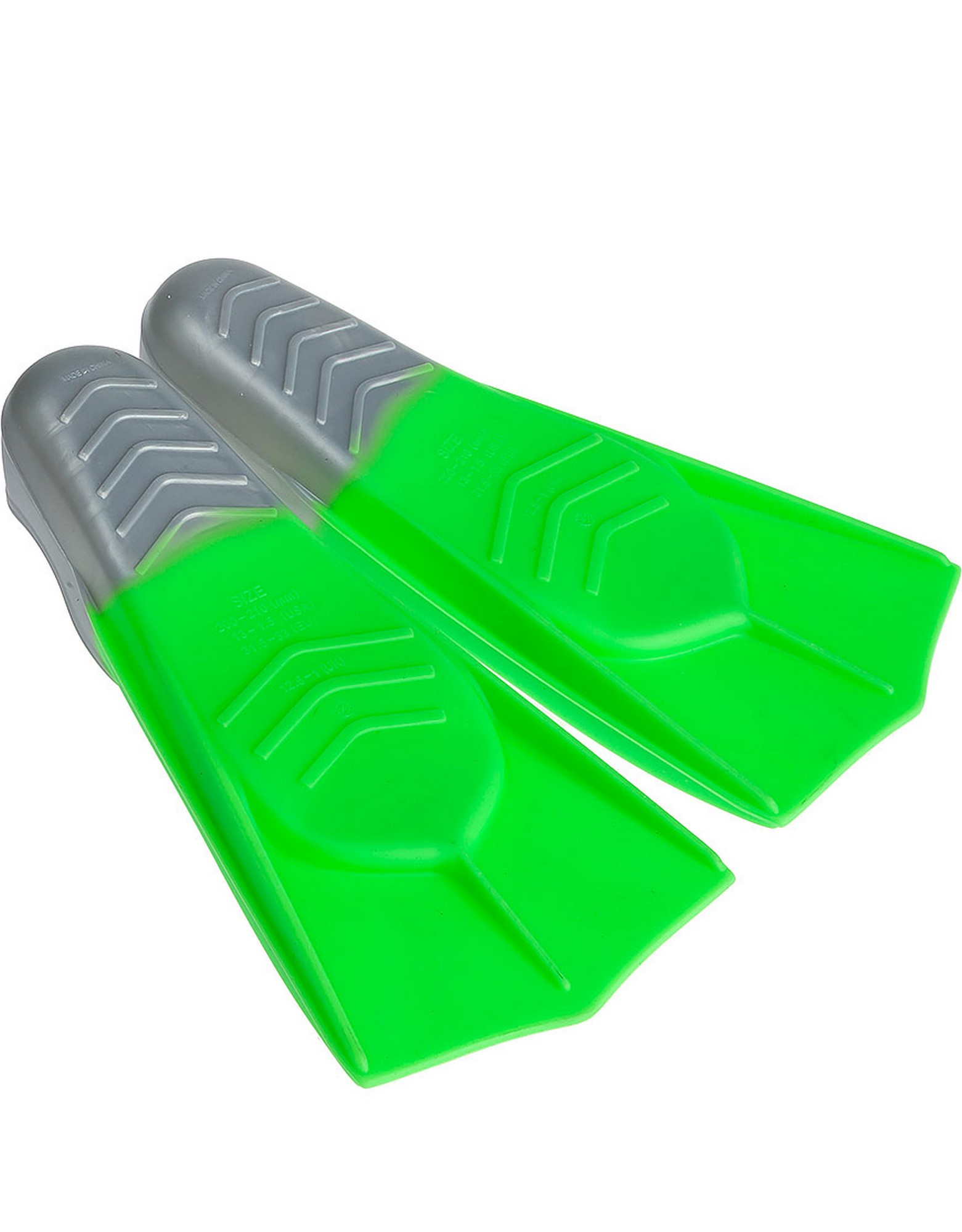 Ласты Mad Wave Fins Training M0747 10 10W зеленый