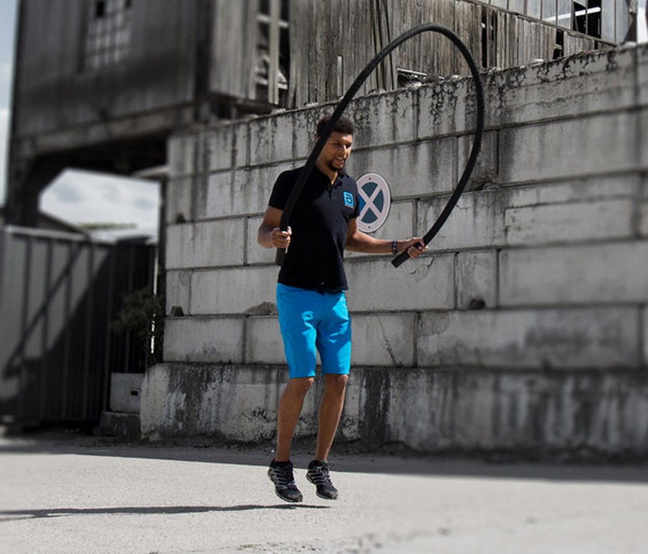 Скакалка-канат Aerobis Blackthorn Battle Jump Rope AB\rope-531_40D\BK-03-28 черный