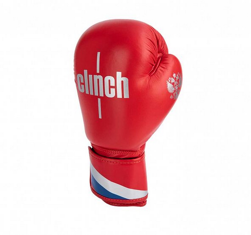 Перчатки боксерские Clinch Olimp Plus C155 красный
