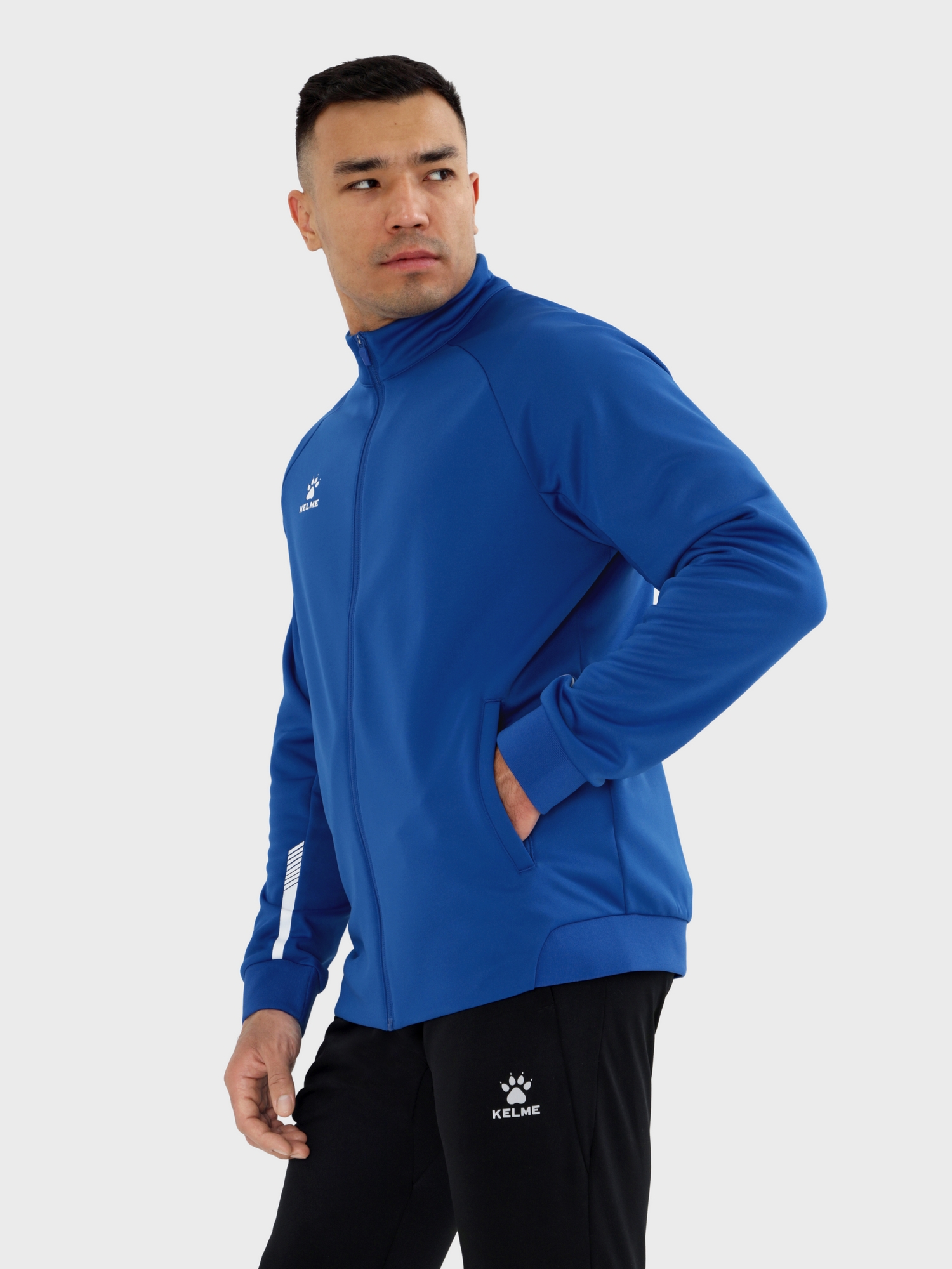 Олимпийка Kelme Knitted Jacket (plus Fleece) 7461WT1143-481 Blue