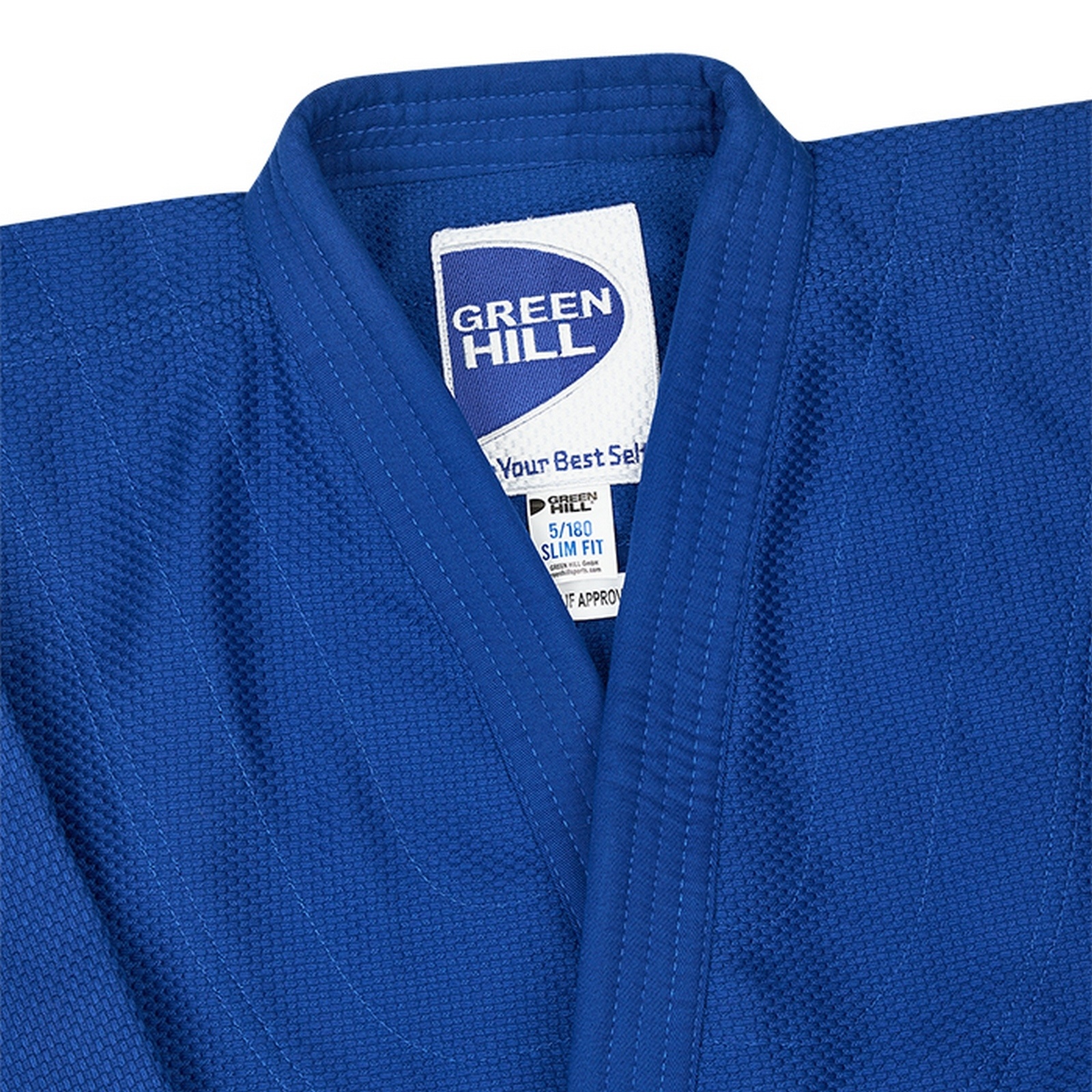 Кимоно Дзюдо Green Hill SUPER одобрено IJF, 2024 JSS-10212EU7 синий