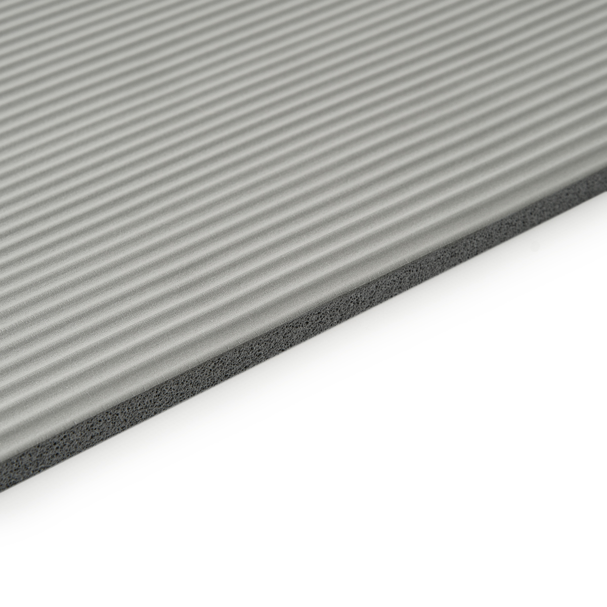 Коврик для йоги, NBR(синт.каучук), толщина 1,2 см Torres SOFT YL10112 серый