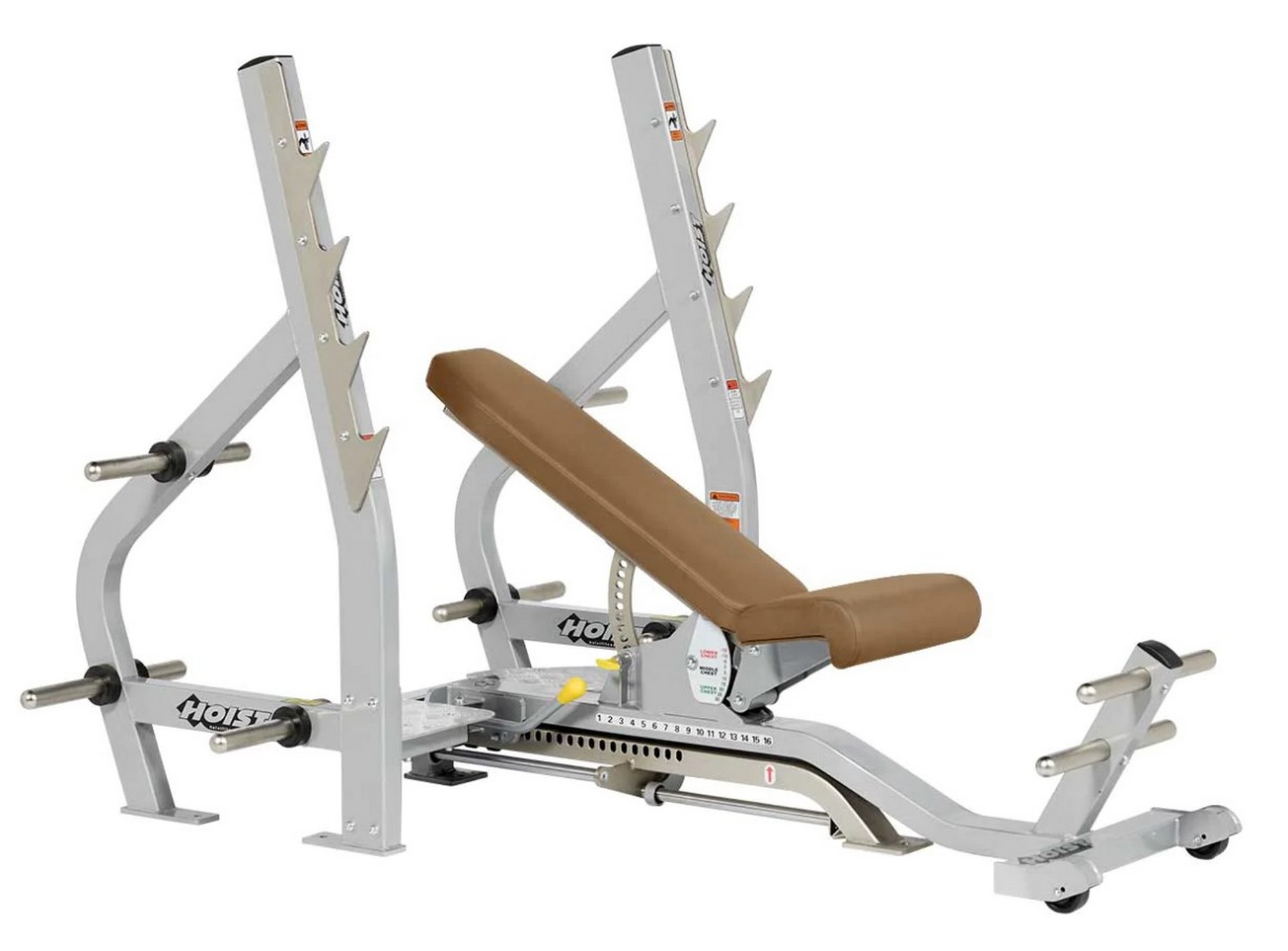 Олимпийская скамья с регулировкой наклона Hoist CF-2179 | Premium Fitness