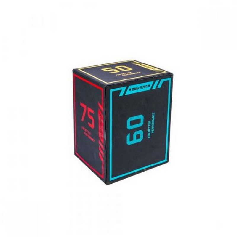Плиометрический бокс Live Pro Duty Soft Plyometric Box LP8155 40x50x60 см, дерево