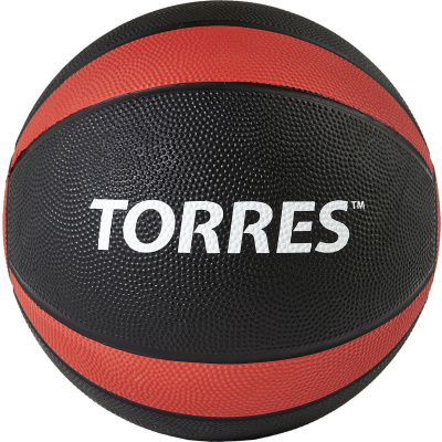 Медбол 6 кгTorres AL00226 черно-красно-белый