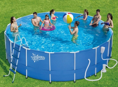 Бассейн на опорах 488х132 см SummerEscapes Р20-1652-B