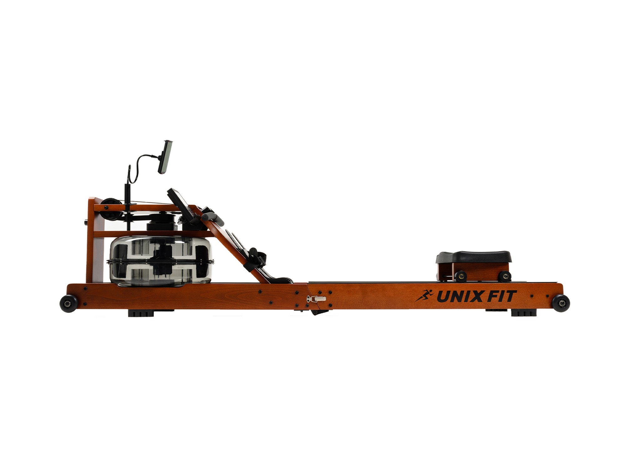 Гребной тренажер UnixFit Wood Rower Dark RM9000PDW