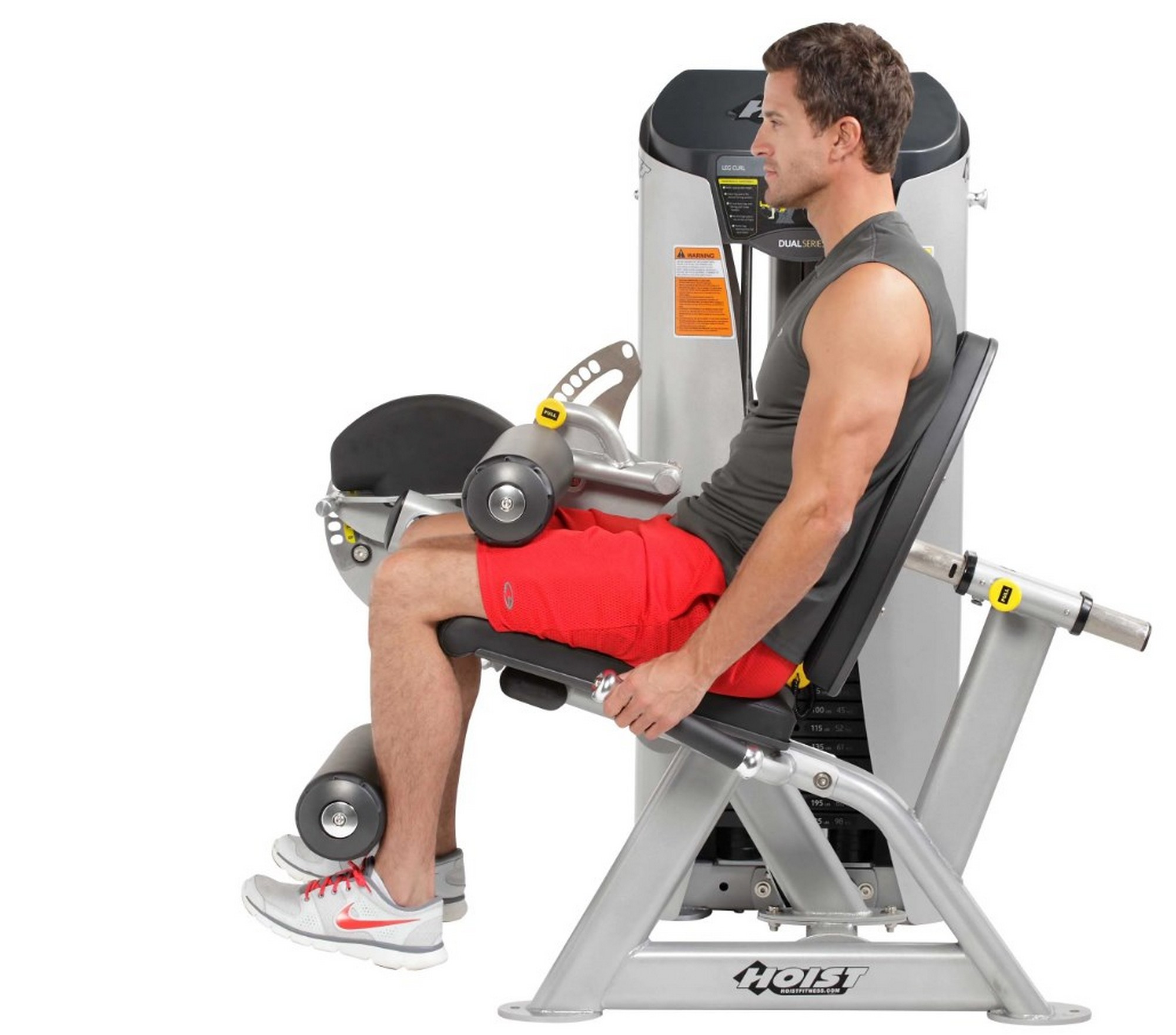 Hoist HD-3400 Разгибание и Сгибание Ног Сидя | Premium Fitness