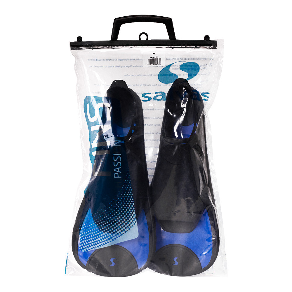 Ласты для бассейна Salvas F5 Fin, BA19134BBSTS,TPR и Technoflex, синий