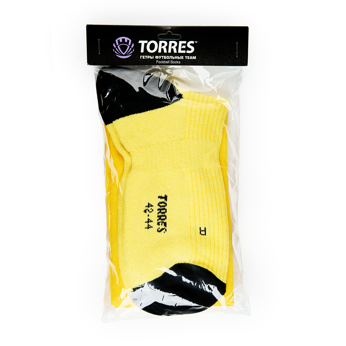 Гетры футбольные Torres Sport Team FS1108-07 желтый