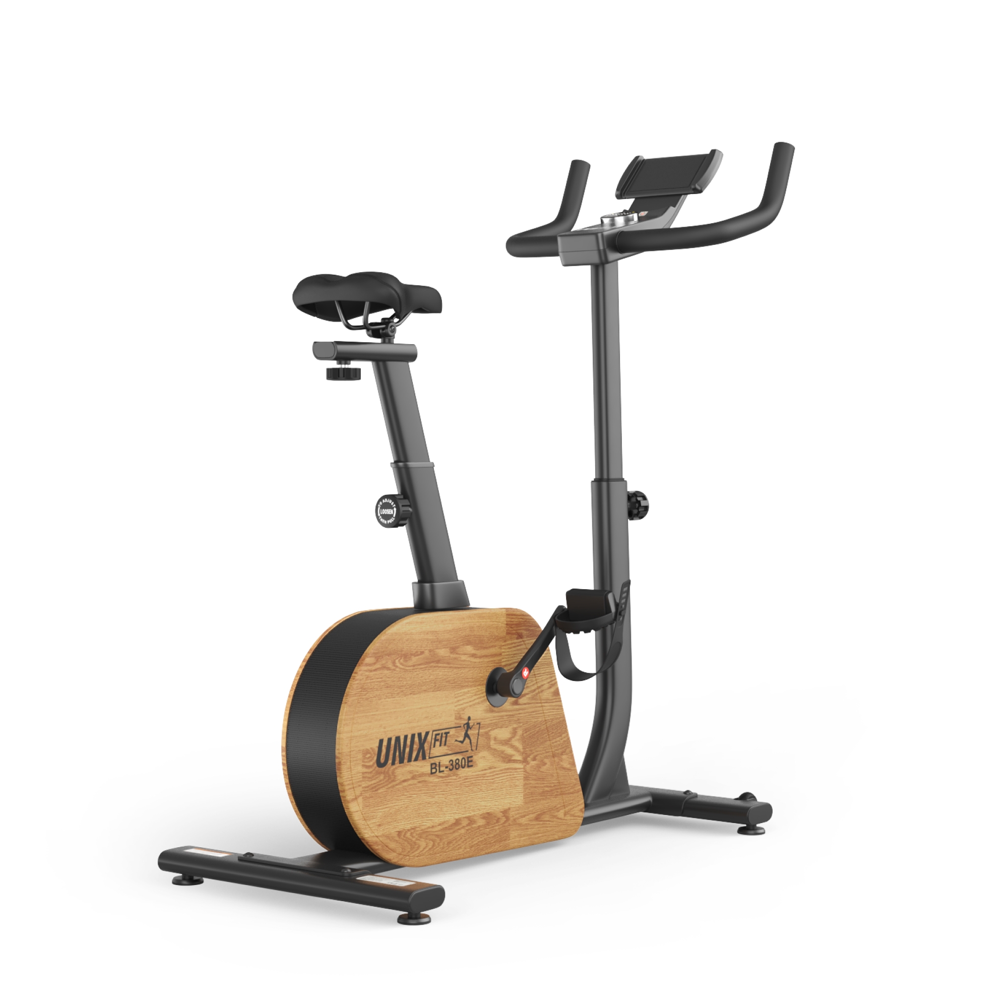 Велотренажер UnixFitt BL-380E Wood MBBL380E