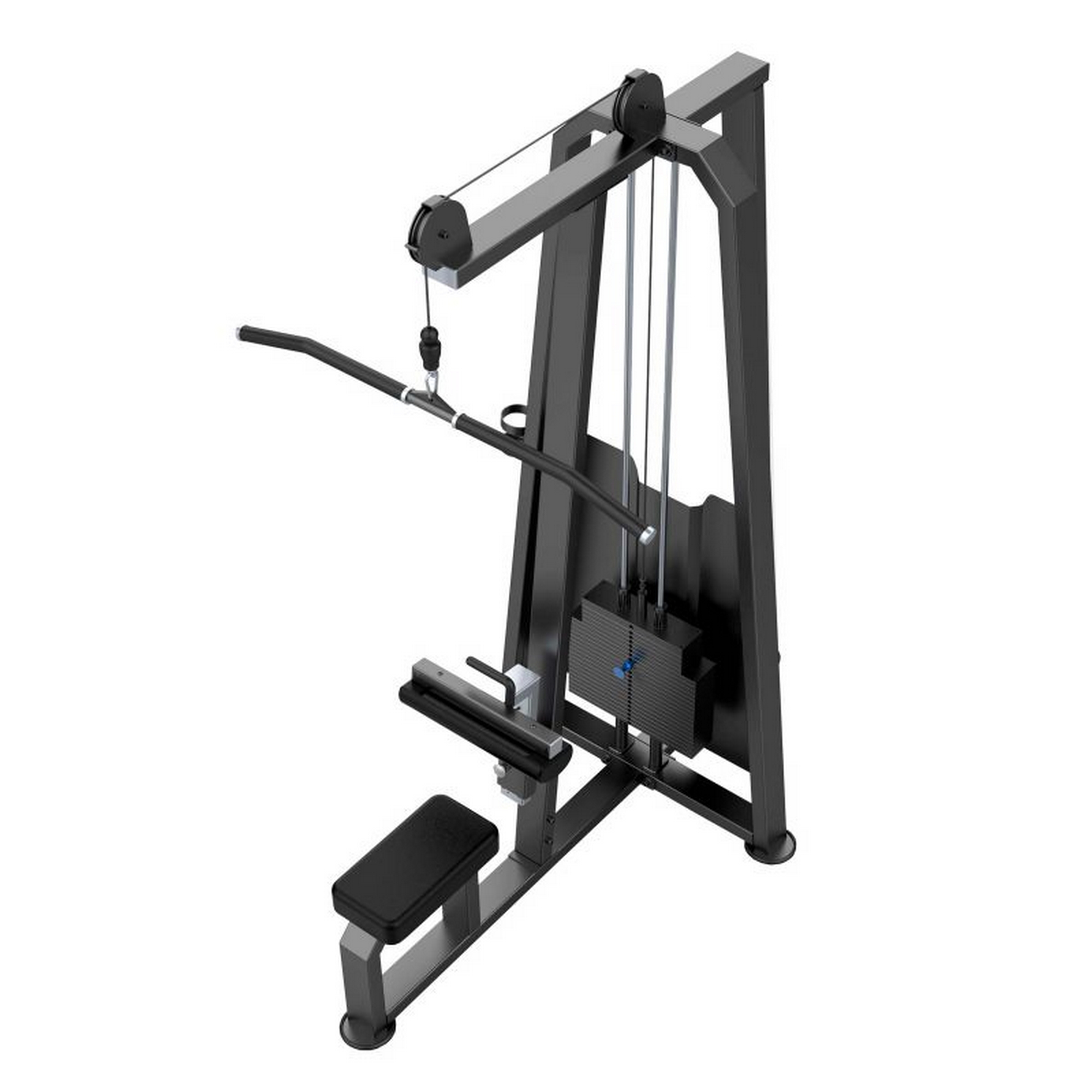 Вертикальный блок «Тяга сверху» DHZ U3012C, стек 109 кг | Premium Fitness