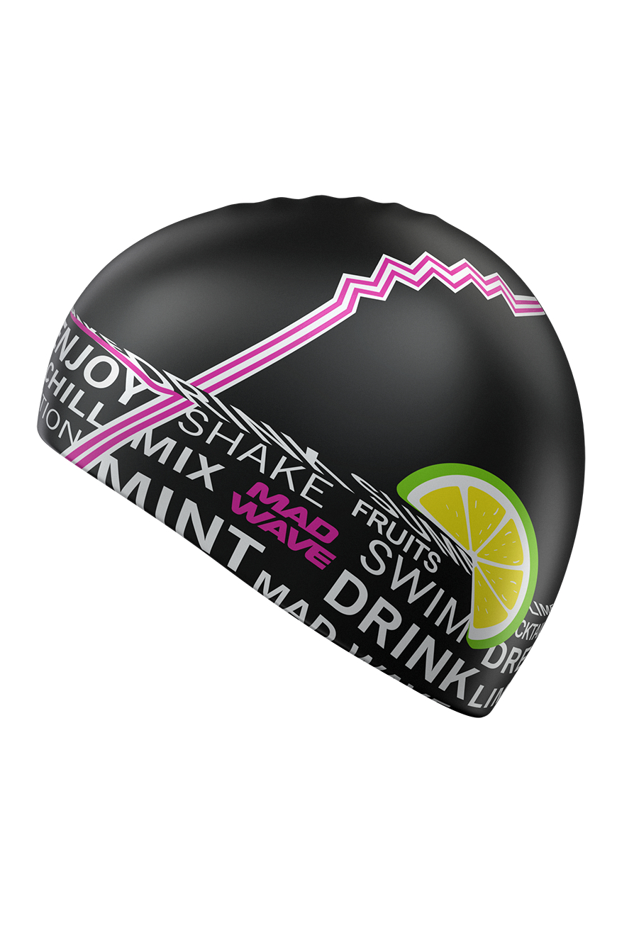 Силиконовая шапочка Mad Wave Cocktail M0555 29 0 00W черный