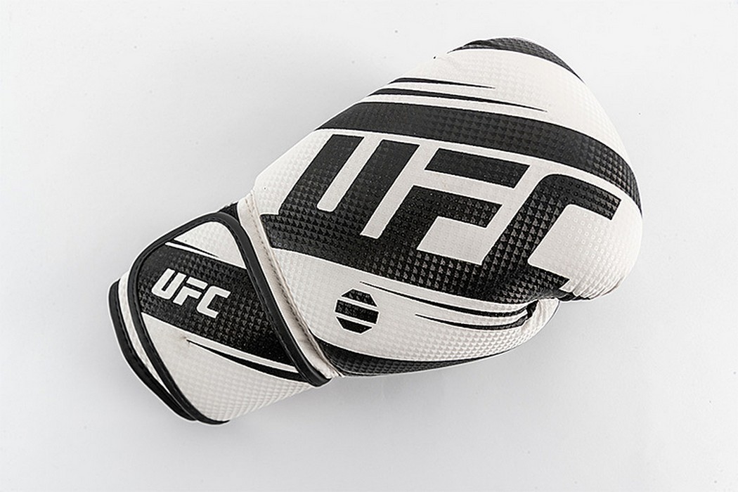 Боксерские перчатки UFC PRO Performance Rush White,14oz