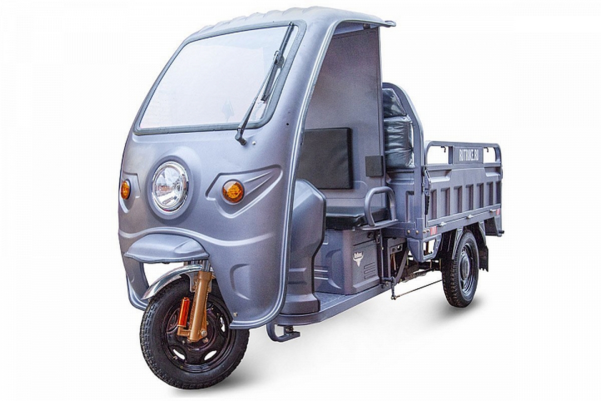 Грузовой электротрицикл RuTrike Глобус 1500 60V/1000W 023370-2574 серый