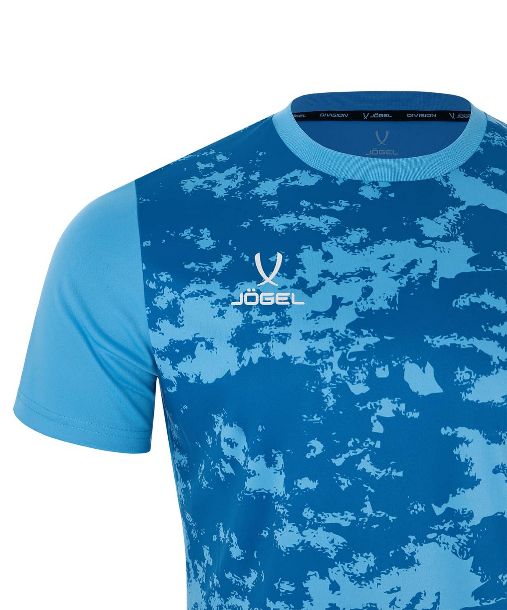 Футболка вратарская Jogel DIVISION PerFormDRY SPLASH GK Jersey, голубой