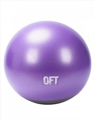 Мяч гимнастический d65 см профессиональный Original Fit.Tools FT-GTTPRO-65 двухцветный