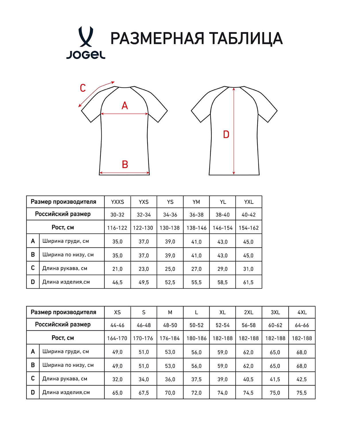 Футболка игровая Jogel CAMP Striped Jersey, синий\белый