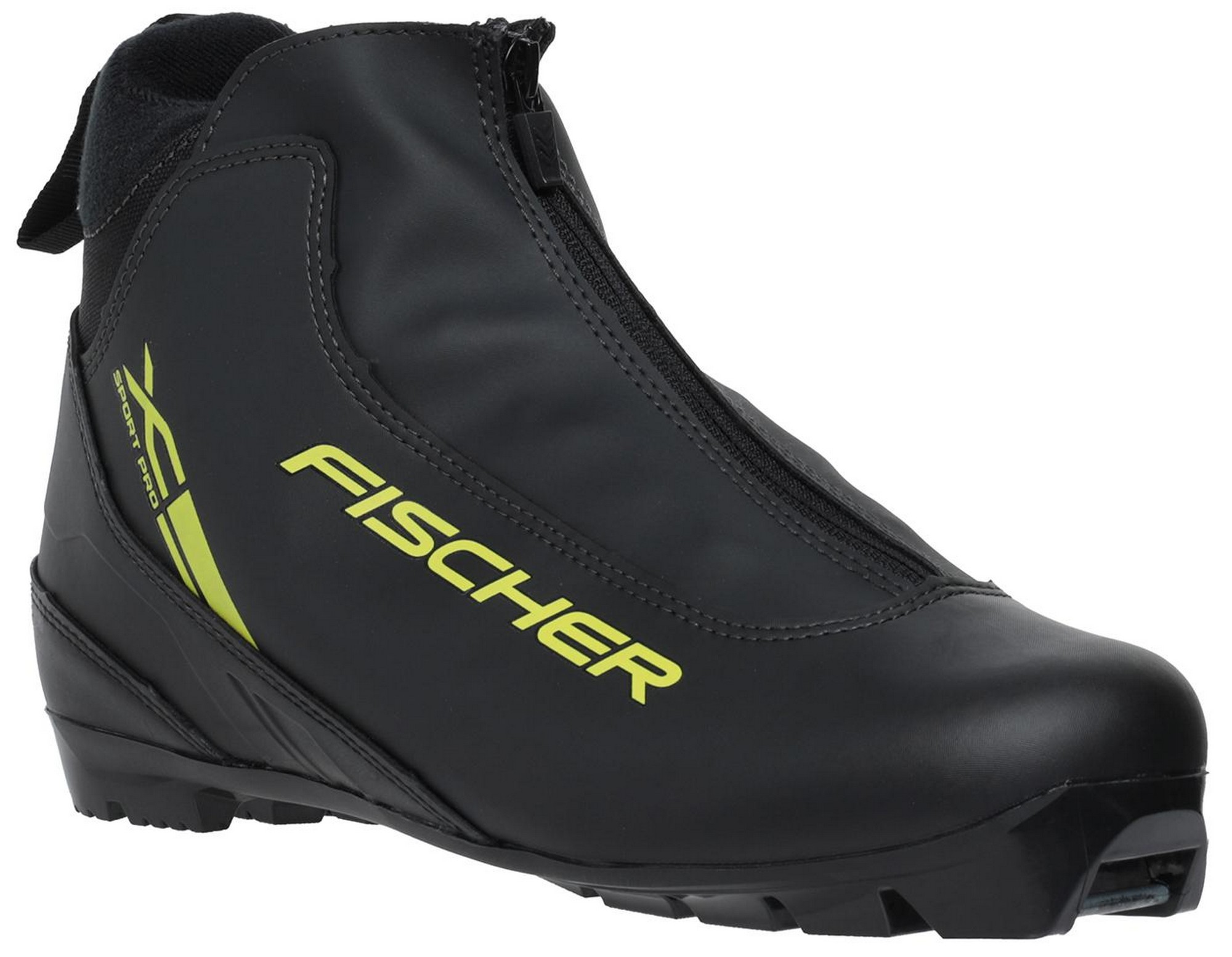 Лыжные ботинки Fischer NNN XC Sport Pro S86122 черный\желтый