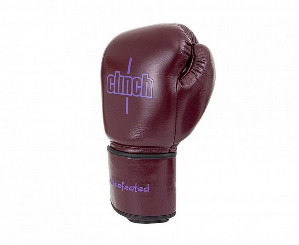 Перчатки боксерские Clinch Undefeated C161 бордовый