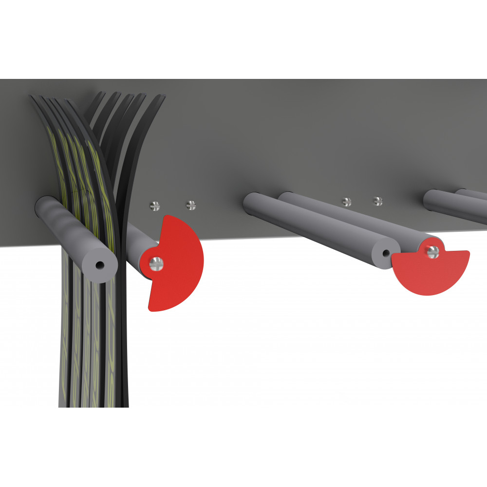 Стеллаж для беговых лыж на 156 пар (д) Gefest Премиум-М BLPY-156