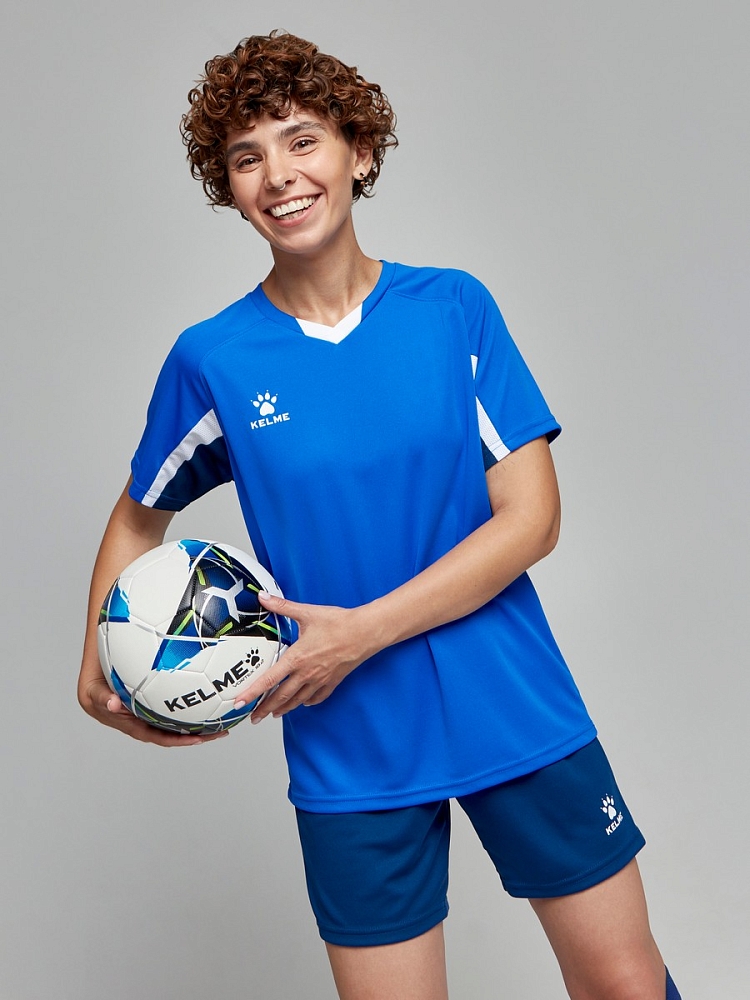 Футбольная форма Kelme Short-Sleeved Football Suit 8251ZB1002-481 Blue\Dark Blue