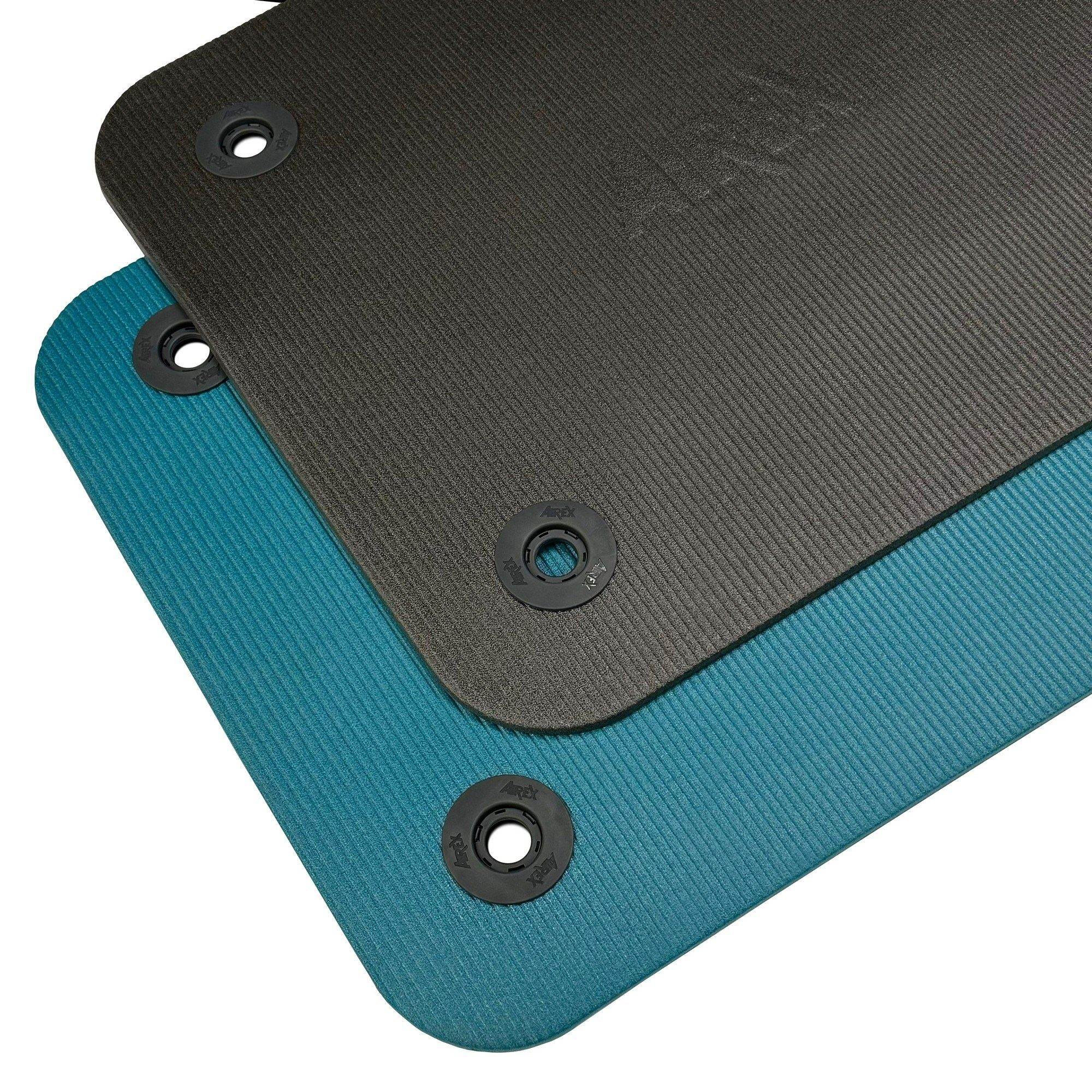 Гимнастический коврик Airex Fitline 140 с люверсами FITLINE140CH_FLE02 темно-серый