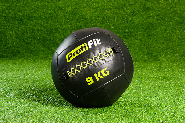 Медицинбол набивной (Wallball) Profi-Fit 9 кг