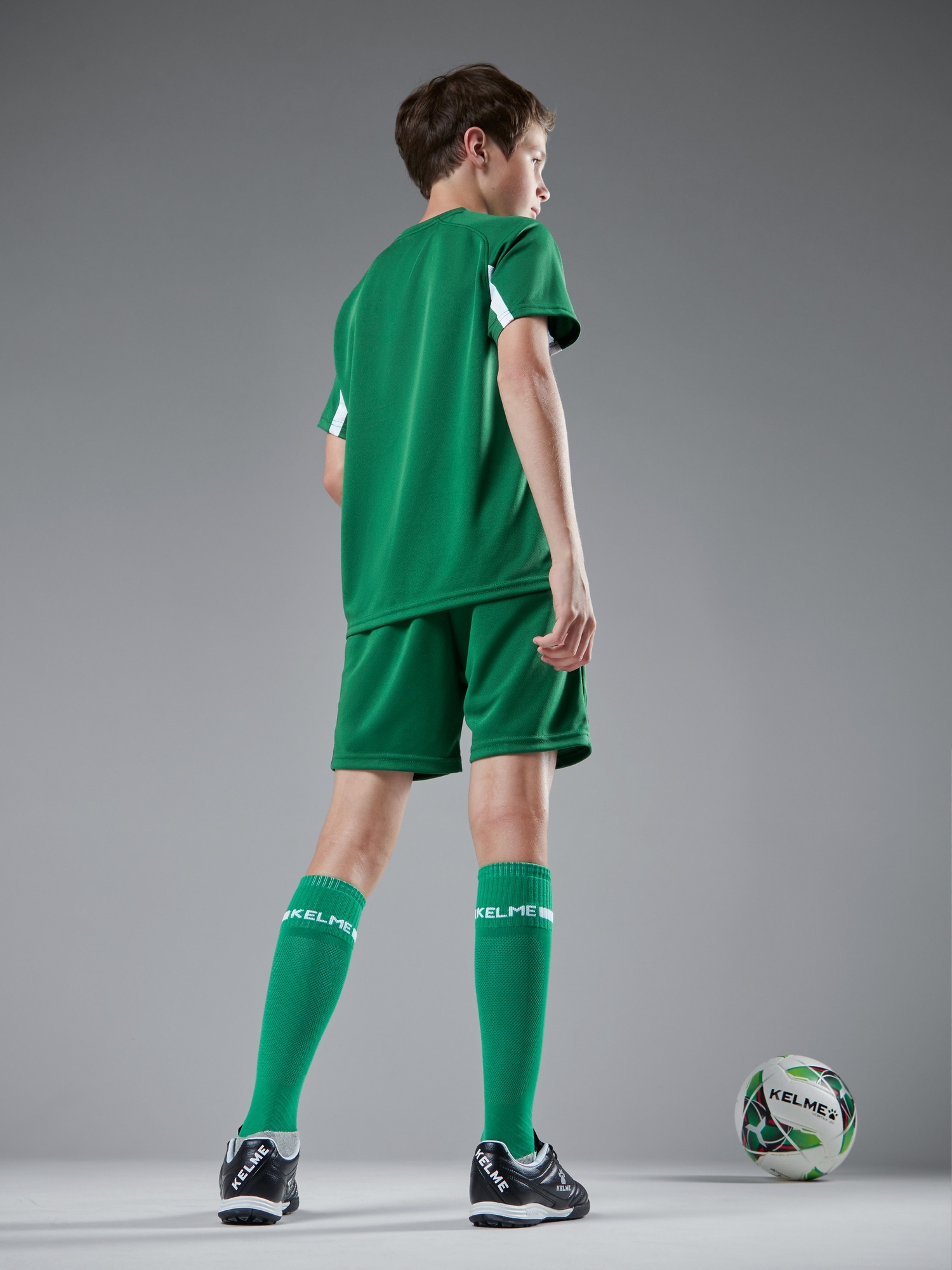 Детская футбольная форма Kelme Football Suit 7351ZB3130-311 Green