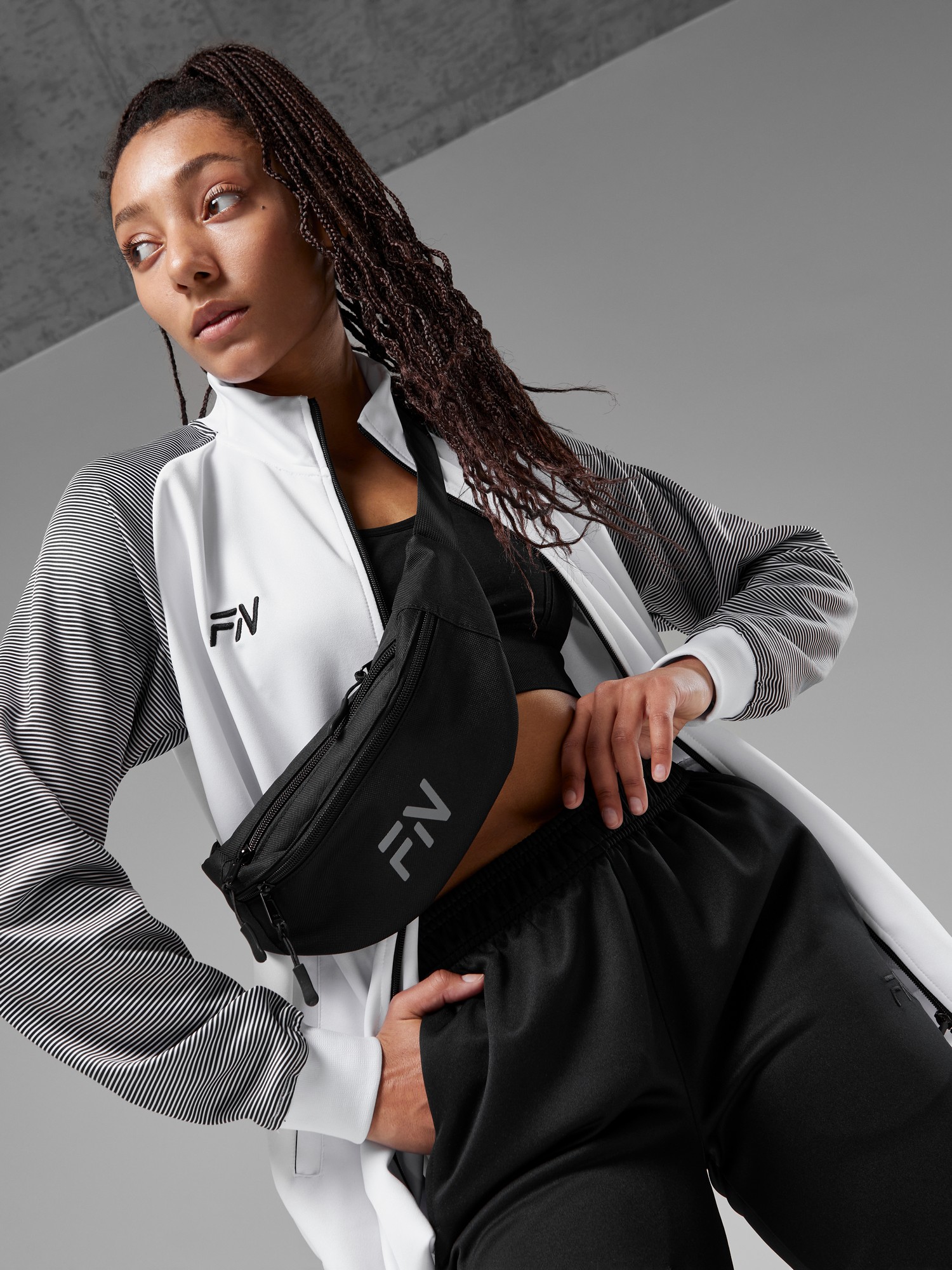 Спортивный костюм FN Dynamic FN4251001-103 White\Black