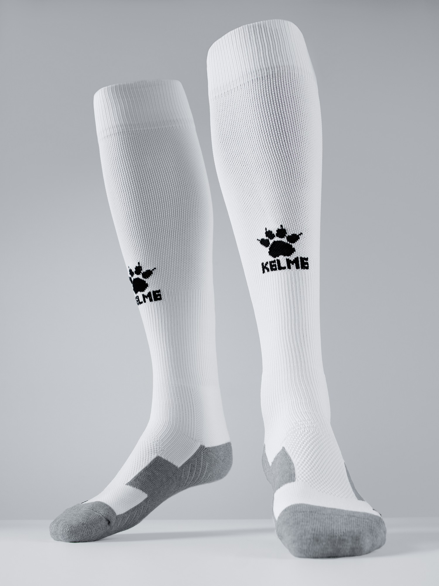 Гетры Kelme Elastic Mid-Calf Football Sock K15Z908-103 White
