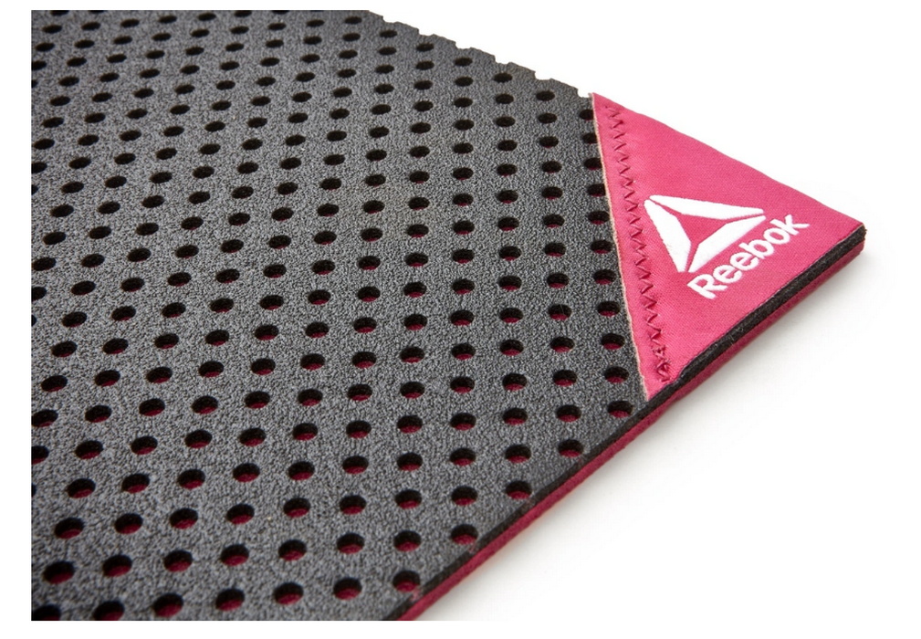 Коврик (мат) для фитнеса пористый 173x61х0,5 см Reebok RAMT-13014PK розовый