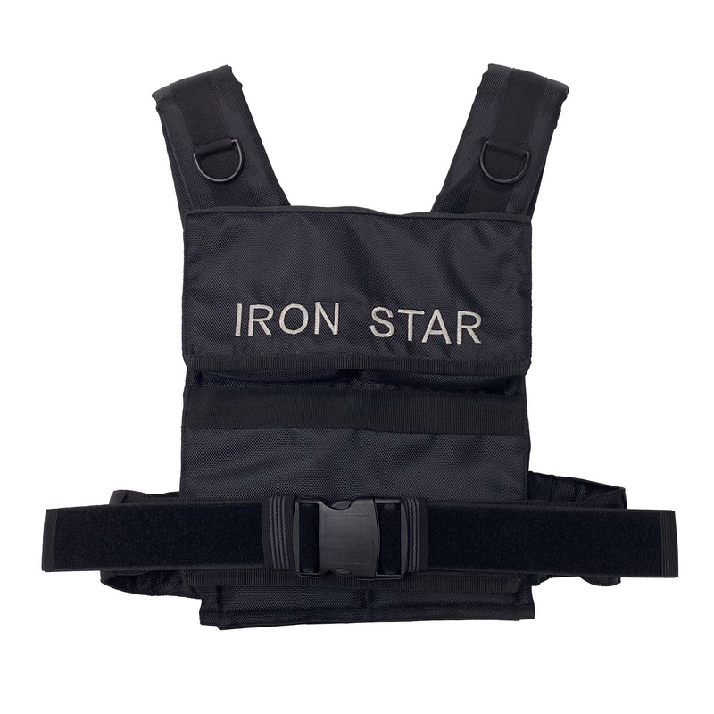 Жилет с отягощением IRON STAR Standart 10 кг, черный
