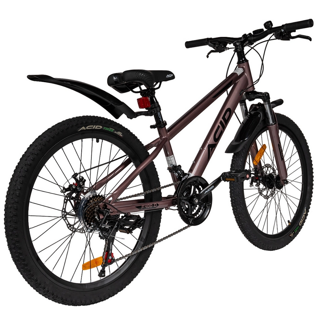 Велосипед 24" Acid F 400 D 2026 056286 Brown\Black