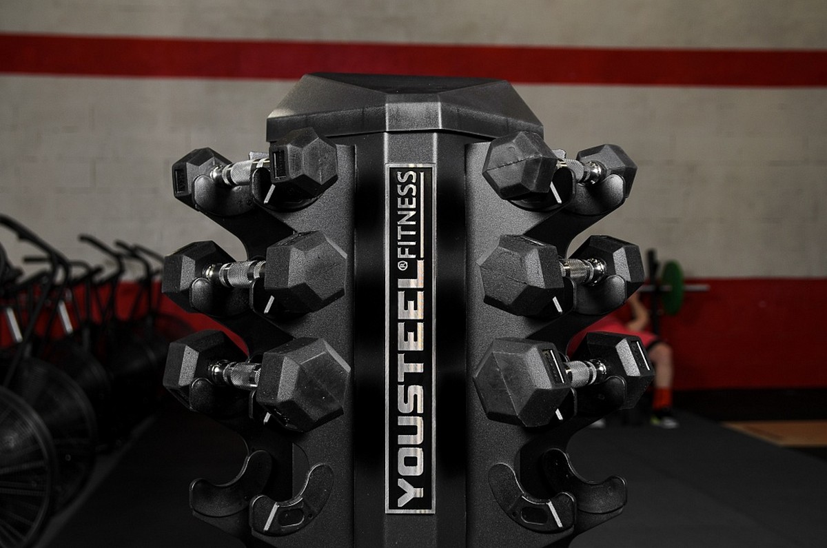 Стойка для гантелей YouSteel 828VDR10