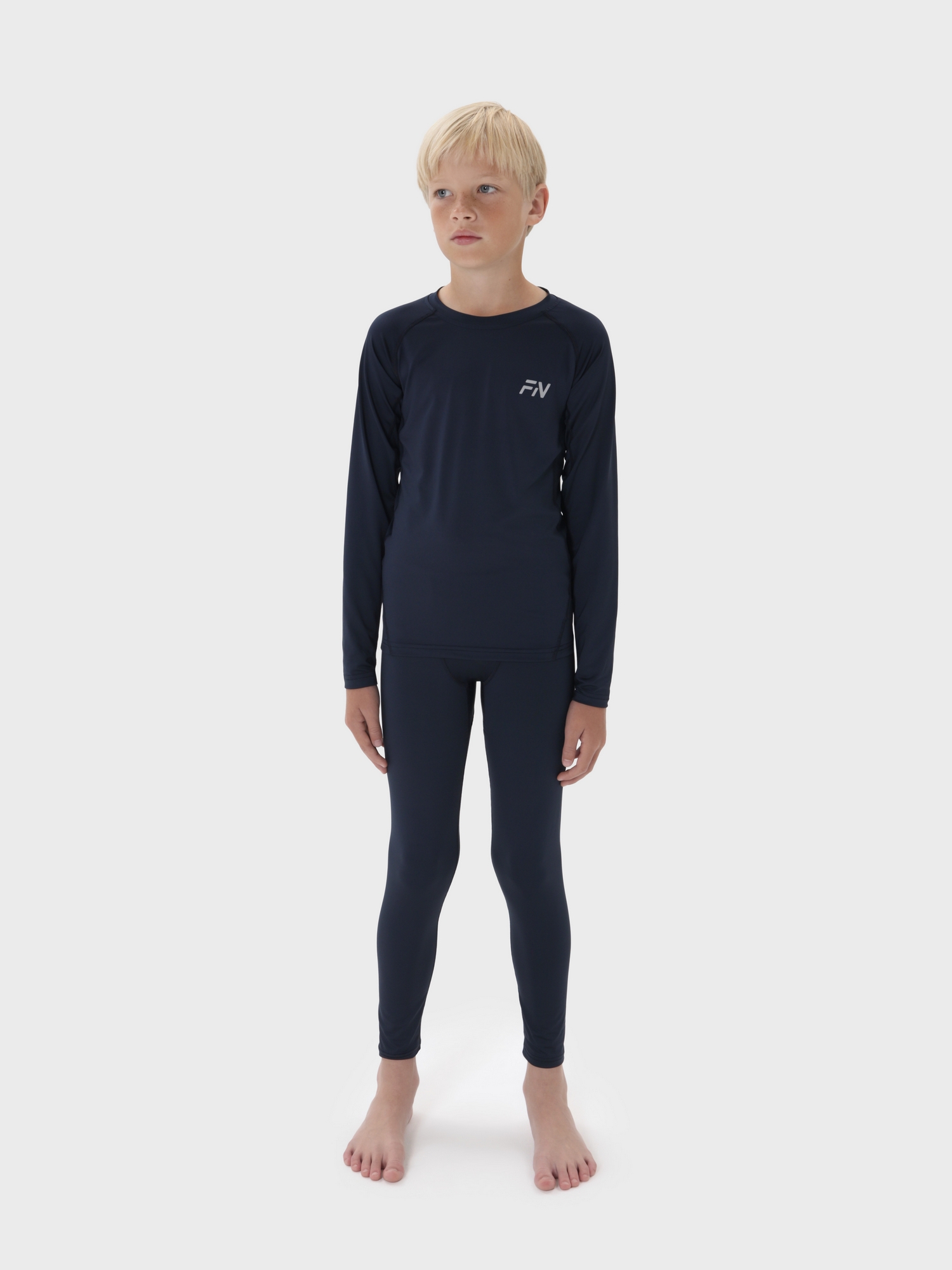 Детское термобелье (верх) FN Warm Kid KFN4051001-424 Dark Blue