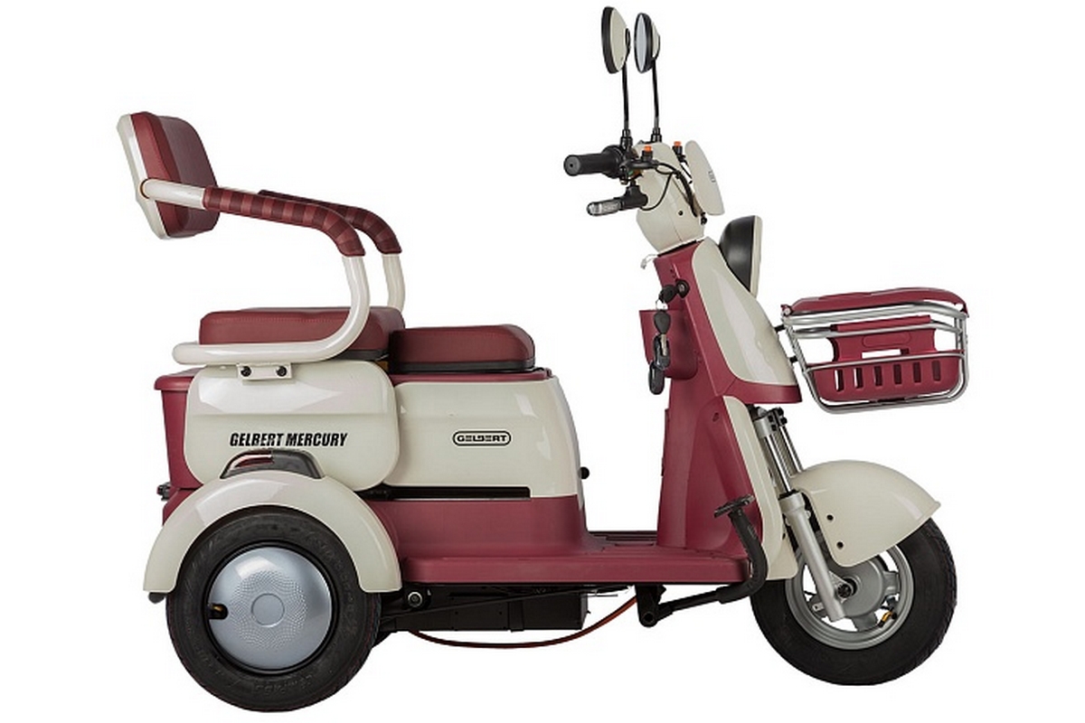 Электротрицикл 48V/60V 650Вт RuTrike Gelbert Mercury 0000265