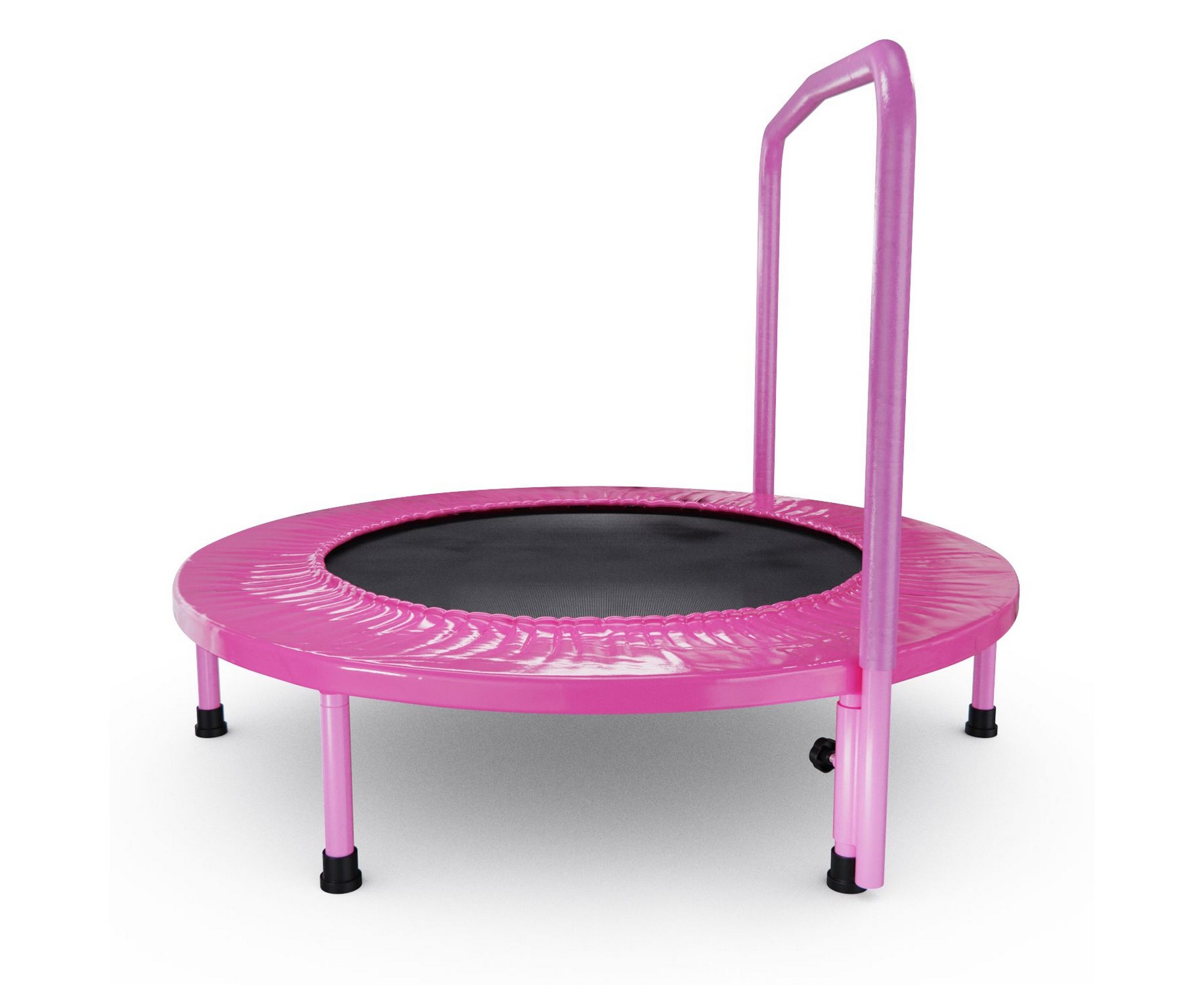 Батут с поручнем DFC JUMPFIT 36'' SD1810149Z-P розовый