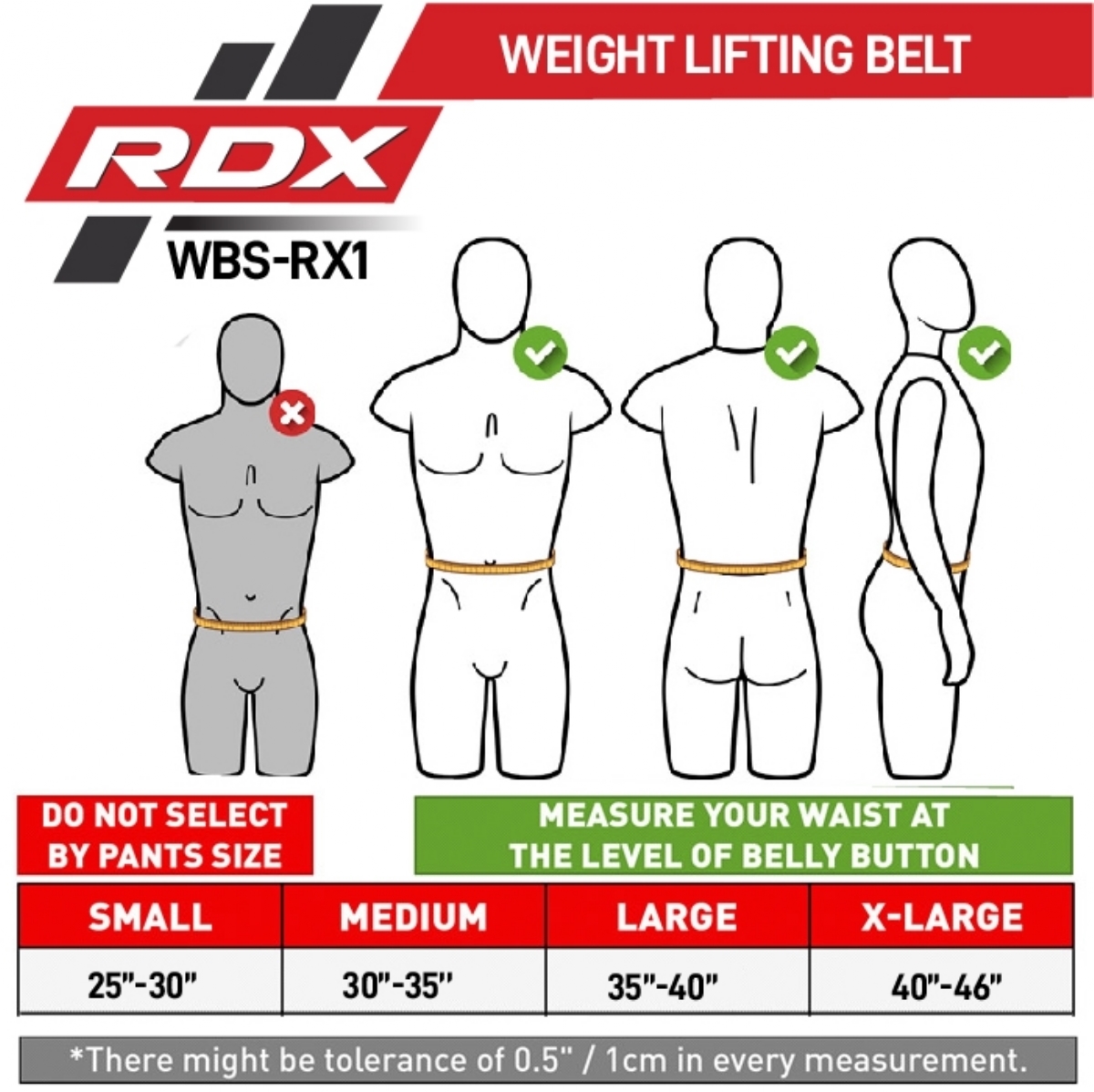 Пояс RDX Weight Lifting RX1WBS-RX1AG хакки