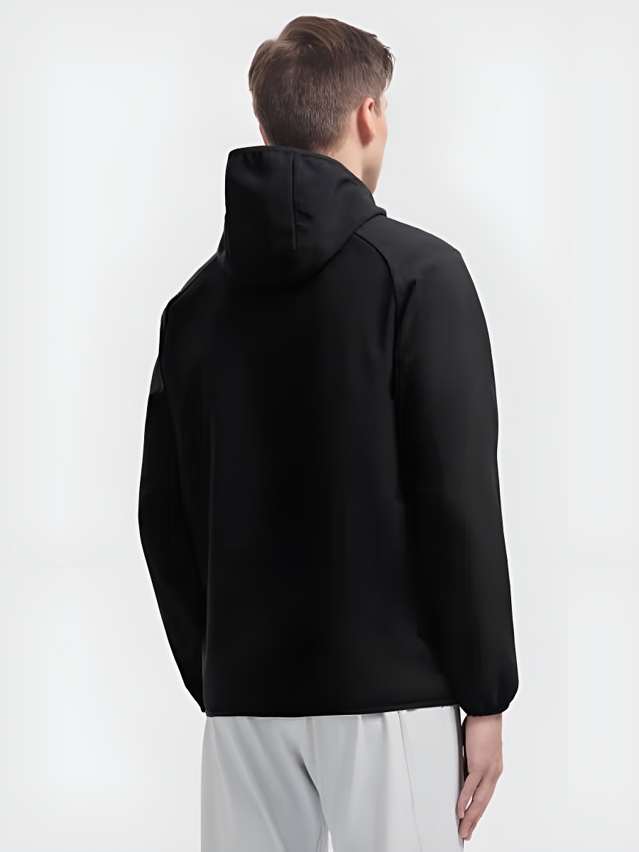 Куртка Kelme Fleece Woven Jacket (Hooded) 9347WT1007-B00 Black