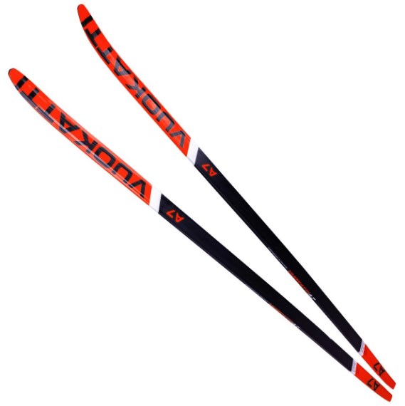 Лыжи Vuokatti Wax Black/Red