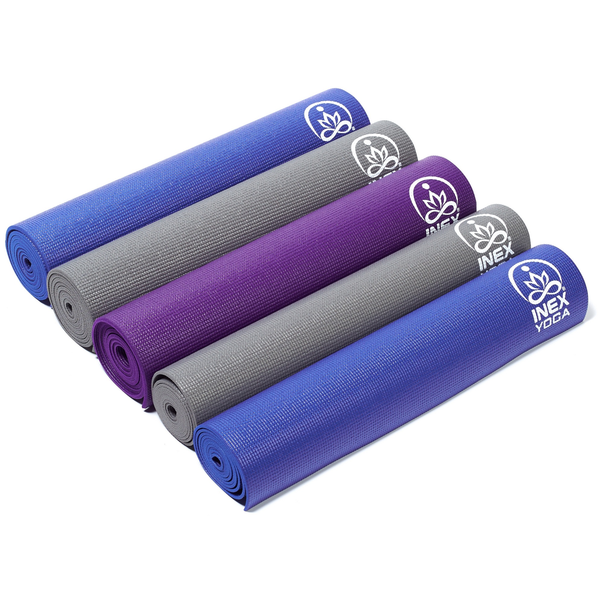 Коврик для йоги 200x78x0,6см Inex Yoga Mat RP-YM6CG-L темно-серый