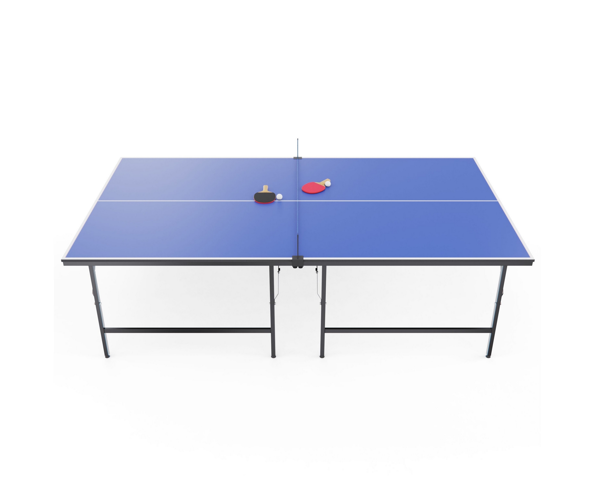 Теннисный стол ITTF 274 x 152, с сеткой и ракетками DFC RQ24002