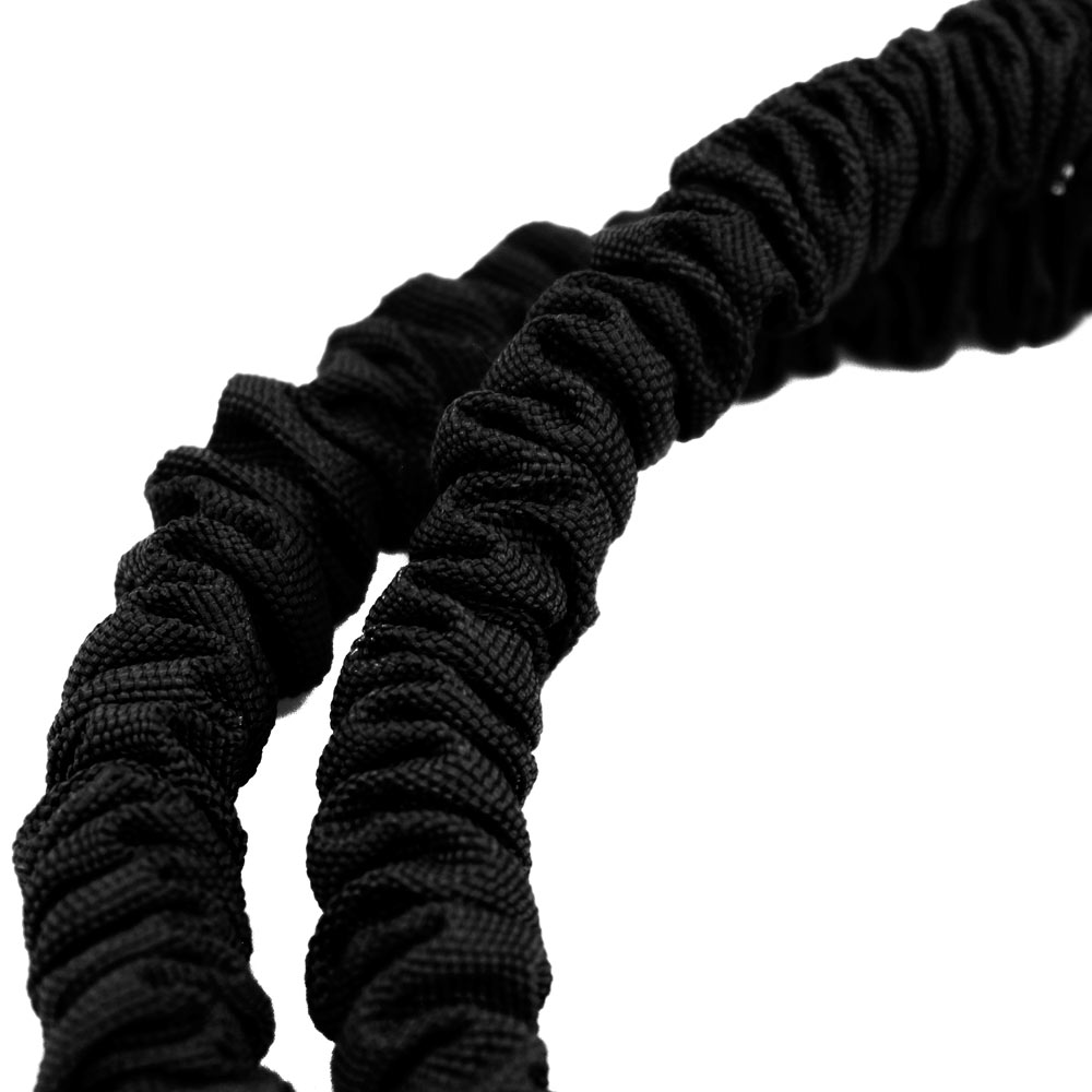 Амортизатор в рукаве с карабином Live Pro Resistance Tube LP8401-Н высокое сопротивление, черный\красный