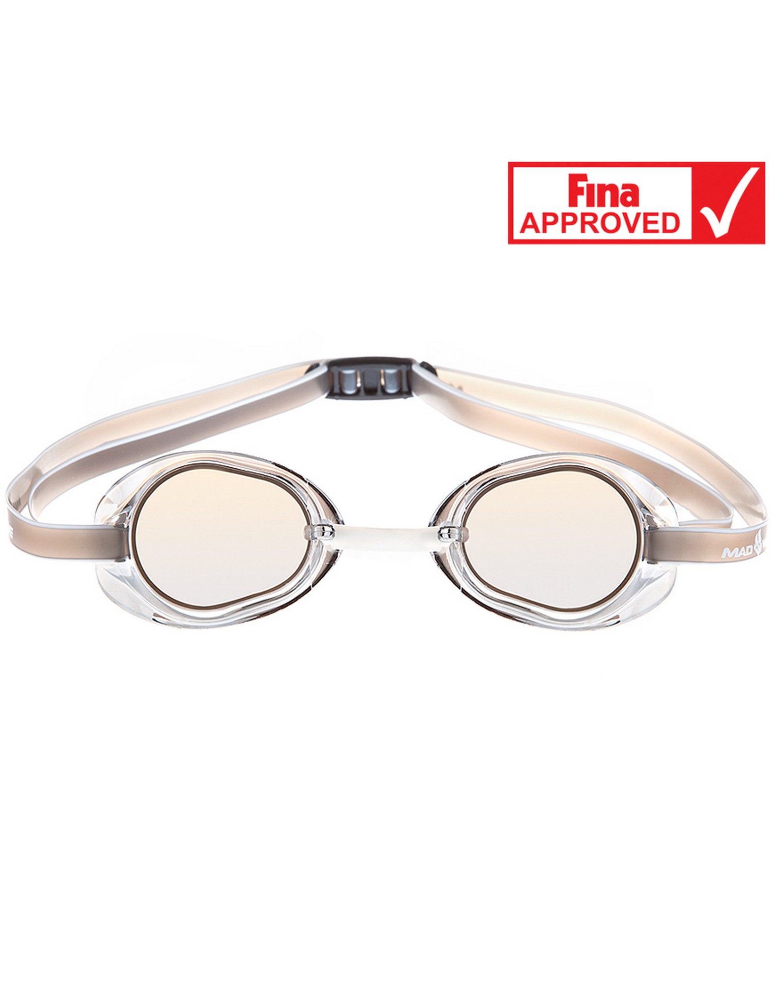 Стартовые очки Mad Wave Racer SW Mirror M0455 02 0 17W