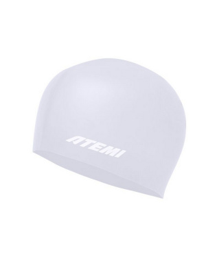 Шапочка для плавания Atemi kids silicone cap Violet flower KSC1LP сиреневый
