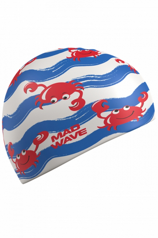 Юниорская силиконовая шапочка Mad Wave Crabs M0574 07 0 00W
