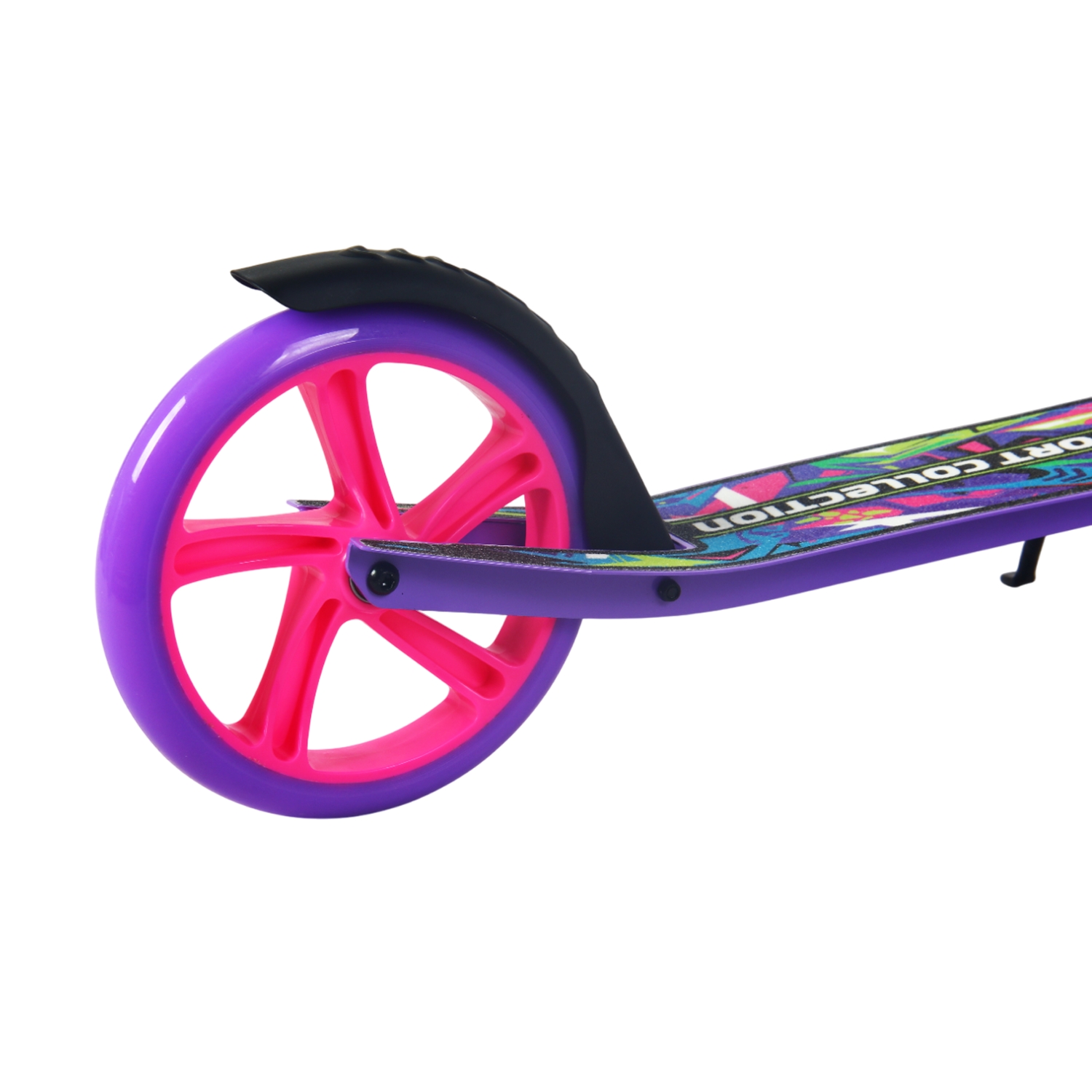 Самокат 200мм Sport Collection CK-SA200-3 violet (фонарь и наклейка в подарок)