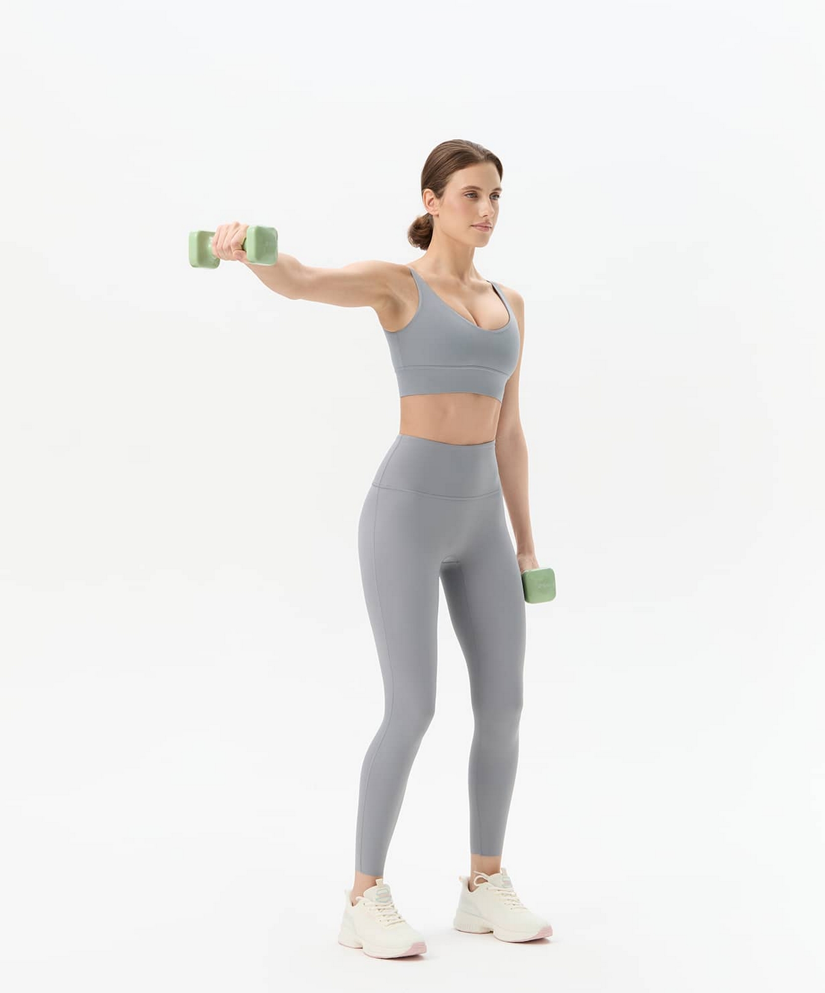 Гантель виниловая 2,5 кг Star Fit DB-106 оливковый